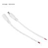 5 Pair DC Power Cable,5.5x2.1mm Male Female Connector, DC Power Pigtail Cable Wire 5.5x2.1mm Male Female DC Power Jack Plug Adapter (White) view 4