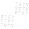 GLEAVI 24pairs Soft Silicone - Eyeglasses Ear Grips Transparent Glasses Retainers for Comfortable Wear During Work Sports and Daily Use view 1