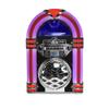 VICTOR Broadway Desktop Bluetooth Jukebox with CD Player, FM Radio, Built-in Stereo Speakers, and Color Changing LED Lighting, Black (VDTJ-1550-BK) view 4