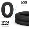 Replacement Earpads for Sony WH-1000XM2 & MDR-1000X Headphones - Soft Vegan Leather Cushions for Extra Comfort, Easy & Quick Installation, by Brainwavz (Black) view 3