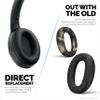 Replacement Earpads for Sony WH-1000XM2 & MDR-1000X Headphones - Soft Vegan Leather Cushions for Extra Comfort, Easy & Quick Installation, by Brainwavz (Black) view 4