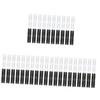 GLEAVI 60pairs Silicone Glasses Ear Grips Eyeglass Temple Tips Non-Slip Glasses Retainer Running Sports Accessory Replacement Arms view 1