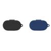 2 Pack DAYJOY Soft Silicone Protective Case Cover Compatible with JBL SOUNDGEAR Sense, Protective Skin Sleeve with Key Chain (Black+Blue) view 1