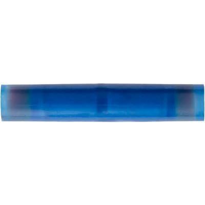 Auveco # 25020 Heatless Moisture Resistant Butt Connector 16-14 Gauge, Blue. Qty 10.