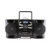 Emerson Portable CD Player Boombox with Cassette Player, Tape Recorder, AM/FM Radio, AUX Input, Detachable Speakers, AC/DC & Battery Operated  Stereo System for Home, Travel, Indoor & Outdoor Use view 1