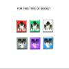 6X Pcs Sound Speaker Cables Wires Cords Red Black Compatible with Pioneer Home Cinema Theater System view 2