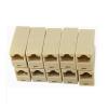 AANAN 10pcs New Alloy Internet Tools RJ45 CAT5 Coupler Plug Adapter Network LAN Cable Extender Connector view 3