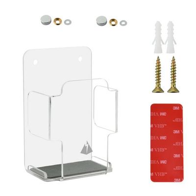 Coyktonty Wall Bracket/Wall Mount Bracket for Phone and Remote Control,Bracket for Mobile Phone Plug Charging Holder Rack Home Multifunction Stand