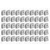 50Pcs Stainless Steel Cable Clip Cord Organizer Wire Holder Cord Fixing Holder Clamp Set Kit Wire Clip Management for Solar Panel Wall view 4
