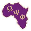 Desert Cactus Omega Psi Phi Sticker OPP Omega Man Divine 9 Individual Decal Laptop Water Bottle Car (IND C) view 1