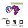 Desert Cactus Omega Psi Phi Sticker OPP Omega Man Divine 9 Individual Decal Laptop Water Bottle Car (IND C) view 3