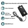 Black Vox Voice Activated Digital Audio Recorder (External Mic) view 2