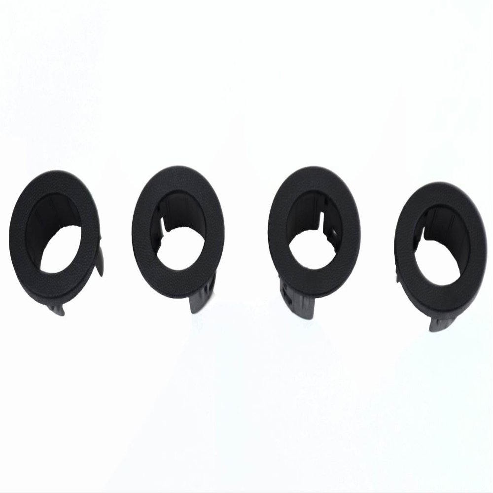 PT Auto Warehouse BUCB-FO013A-BZRS - Parking Aid Assist Distance Retainer Bezel, Inner/Outer - 4pcs, Rear Left/Right Set