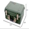 ColorCase Pelican 1520 Case OD Green - Medium Size Waterproof Case with Pick & Pluck Foam Set & Convoluted Lid Foam - Desert Tan Handles & Latches view 4