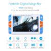 Portable Digital Video Magnifier Electronic Reading Aid 5 Inch 800 * 480 Screen for Low Vision 3x-42x Zoom 26 Image Color,with LCD Display Support Av and Hdmi 1080i60 view 2