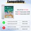 BRAECNstock for Apple iPad 6th/5th Generation Case 9.7 inch (2018/2017), Shockproof Protective Kids Case with Pencil Holder, 360 Rotating Hand Strap & Stand, Shoulder Strap, Emerald Green view 2