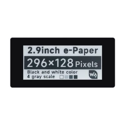 2.9inch Touch e-Paper Module Compatible with Raspberry Pi Pico 296128 Resolution Black/White Colors 4 Grayscale SPI Communication