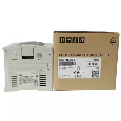 PLC Programmable Controller FX3G-24MR/ES-A FX3G Series Basic Unit, Built-in 14-in/10-out (Relay), AC Power Supply