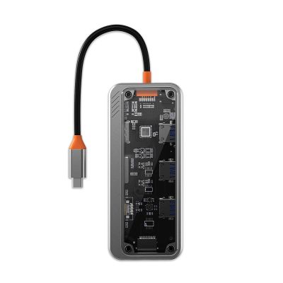 10-in-1 Docking Station - 100W USB-C PD, 4K HDMI, 1080p VGA, High-Speed USB 3.0