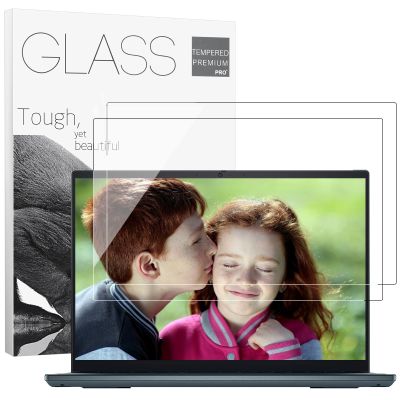 2Pack 15.6" Universal Laptop Screen Protector Tempered Glass Compatible with HP/Dell/Acer/ASUS/Samsung/Lenovo/MSI/Toshiba/LG/Razer Blade 16:9 Aspect Ratio Screen, Bubble Free,Anti Scratch Ultra-Clear