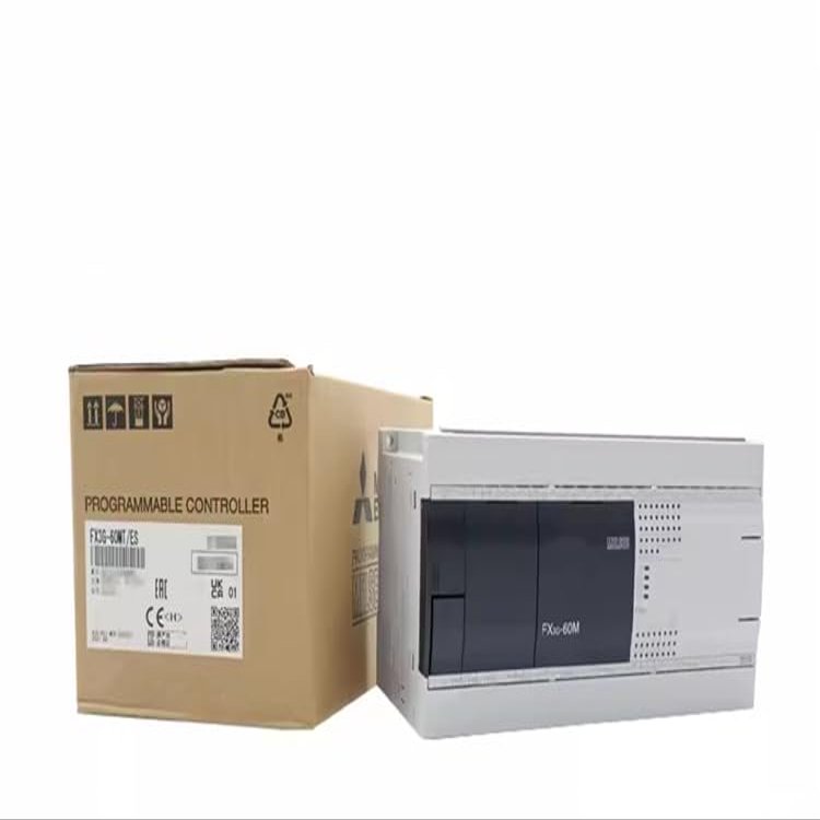 PLC Programmable Controller FX3G-60MT/ES-A FX3G Series Basic Unit, Built-in 36 Input/24 Output (Relay), AC Power Supply