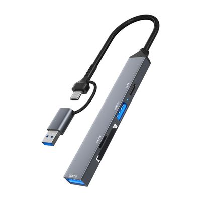 5-in-1 Type-C Docking Station Converter Laptop Docking Station