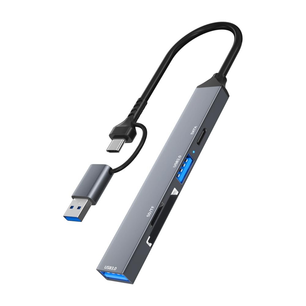 5-in-1 Type-C Docking Station Converter Laptop Docking Station