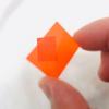 2 Pieces Total Size 50x40x1.5mm 590nm Infrared Pass Filter Glass CB590 view 4