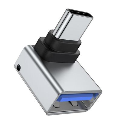 Yuly USB 3.0 Female to Type C Male Adapter Connector USB 3.0 Header 90 Degree Notebook Laptop PC Port Connector USB 3.0 Adapter 90 Degree Male to Type C Female Coupler Connector