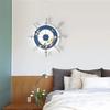 SIYANE Kids Bedroom Sconces Wall Lighting 18W Dimmable LED Wall Sconces Ship Wheel Rudder Nautical Anchor Mediterranean Flush Mount Ceiling Light Children Wall Lamp for Boy Girl Room Nursery view 3