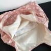 ObiozZ Simple fairy flower lace canvas bag shopping supermarket small items storage fresh-keeping shopping embroidery lace bag fabric view 4