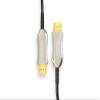 Cablelera 8K UHD CMP HDMI Cable 2.1, Hybrid Active Optical Cable (AOC), 48Gbps Ultra Fast Long Distance Data Transmission, eARC, HDCP, NVIDIA, AMD, PS5, Xbox, Gaming, Movie, Plenum Rated, 50ft view 4
