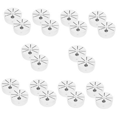 jojofuny 20pcs Outdoor Extension Cord Cover Cord Hider Wall Security Electrical Outlet Protector Weatherproof Plastic Box