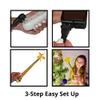 Magical Wand Wireless Remote for Christmas in July, Fairy Gardens, Lights, String Lights. Transmitter Wand activates The Remote Base Wall Adapter. Simply Plug and Press. view 3