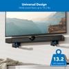 Mount-It! No Stud Sound Bar Wall Mount, Studless Soundbar Mounting Brackets for Drywall, Adjustable Depth Works with All Soundbars up to 6.1 inch Depth view 2