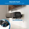 Mount-It! No Stud Sound Bar Wall Mount, Studless Soundbar Mounting Brackets for Drywall, Adjustable Depth Works with All Soundbars up to 6.1 inch Depth view 3