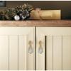 DubMag Cabinet Knobs with,Crystal Glass Door Drawer Knobs,Wardrobe Handles 2Pcs Crystal Single Hole Cabinet Shoe Cabinet Large Wardrobe Door Handle Drawer, 66 * 30Mm (Color : 86 * 22mm) view 2