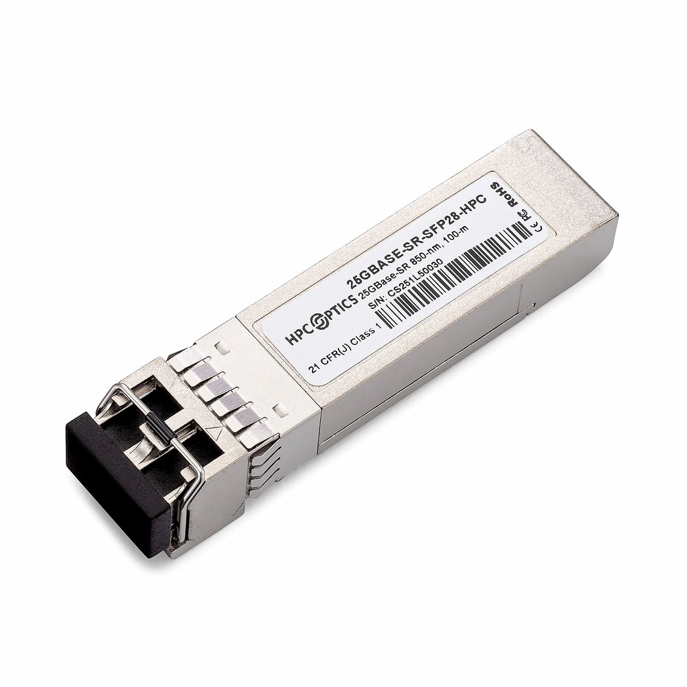 HPC Optics Compatible with NVIDIA MMA2P00-SP 25GBASE-SR SFP28 Transceiver | 25G SR 100m OM4 MMF 850nm MMA2P00-AS-HPC