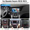2G+64G for Hyundai Sonata 2010-2015 Radio Android 13 Car Stereo Wireless Apple CarPlay Android Auto Mirror Link GPS 9 HD Touchscreen Bluetooth Car Radio FM/WiFi+Backup Camera Mic Camera&Mic view 2