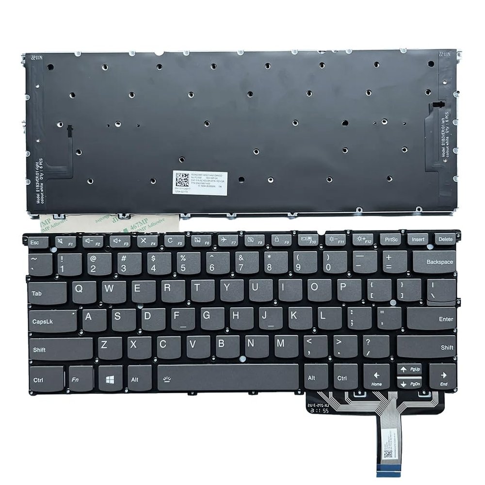 XINDIKBHUB US Backlit Laptop Replacement Keyboard for Lenovo Ideapad S940-14 S940-14IIL S940-14IWL