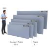 100-inch Portable Projector Screen HD 16:9 Frameless Video Projection Screen Foldable Wall Mounted for Home Theater Office Movies view 4