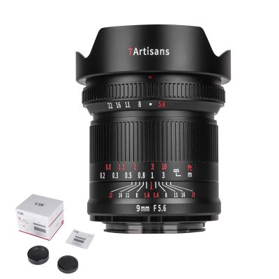 7artisans 9mm F5.6 Camera Lens for Nikon Z Mount, Full Frame 132 Wide Angle Prime Mirrorless Camera Lenses for Z7II, Z6II, Z5, Z6, Z7, Z9, Z50