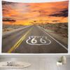 CORFOTO Fabric 10x8ft Route 66 Backdrop - National Scenic Desert Byway Road Trip Party Backdrop for Travel Theme Birthday Banner Men Kids Photoshoot Artistic Portrait Props view 4