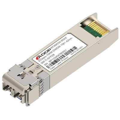 LYAART C17 DWDM-SFP25G-63.86 Compatible 25G DWDM SFP28 100GHz 1563.86nm 10km DOM Duplex LC SMF Optical Transceiver (Color : C19)