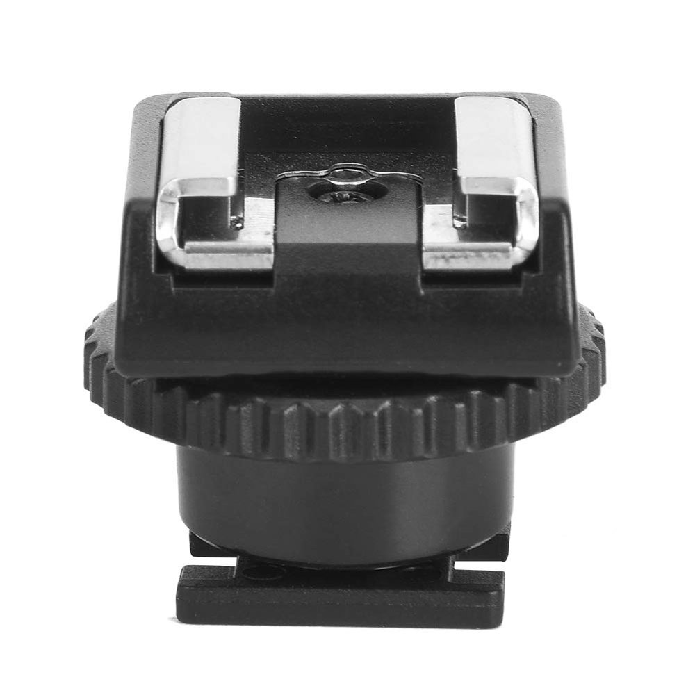 QANYEGN Black ABS CSM3 Hot Shoe Adapter, Flash Mot Adapters, Hot Shoe Mot Adapter for Camcorder Camera ARY