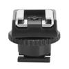 QANYEGN Black ABS CSM3 Hot Shoe Adapter, Flash Mot Adapters, Hot Shoe Mot Adapter for Camcorder Camera ARY view 1