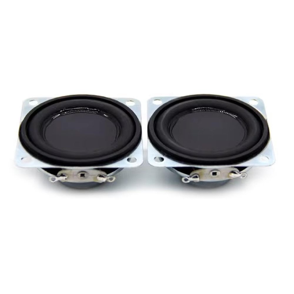 2Pcs Portable Full Range Speaker 45MM 4 Ohm 5W HiFi Sound Amplifier Loudspeaker DIY Speakers 4 Ohm 5W Speaker