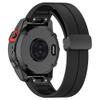 VeveXiao Strap Compatible with Garmin Fenix 7, 22mm Quick Fit Soft Silicone Sport Replacement Band For Fenix 6/Fenix 6 Pro/Fenix 5/Fenix 5 Plus/Forerunner945/935/Approach S60 Strap, Silicone view 2
