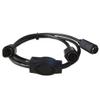 innov8 Mini Din 7-Pin Male to Dual Female Y Splitter Audio Cable 0.5m view 4