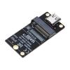 M2 NVME SSD To USB 3.1 Type-C Adapter M2 SSD Enclosure Converter 1000MB/-s For M.2 M-Key USB3.1 SSD Box Support 2230 SSD TYPE-C To M2 Adapter M2 NVMe SSD Enclosure Adapter M.2 M-Key To USB 3.1 Type-C view 1